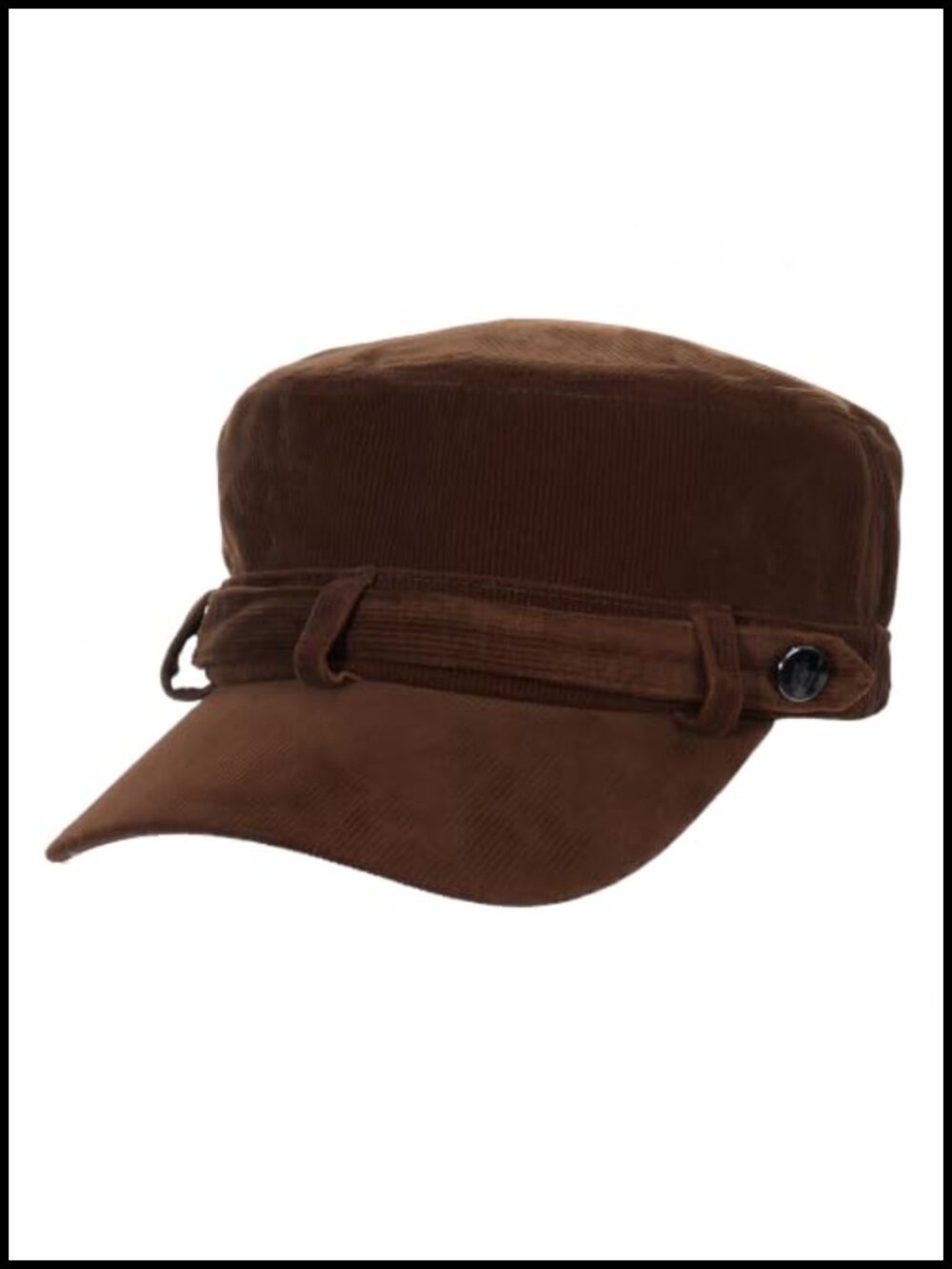 Corduroy Newsboy Cap Women Greek Fisherman Hat Adjustable